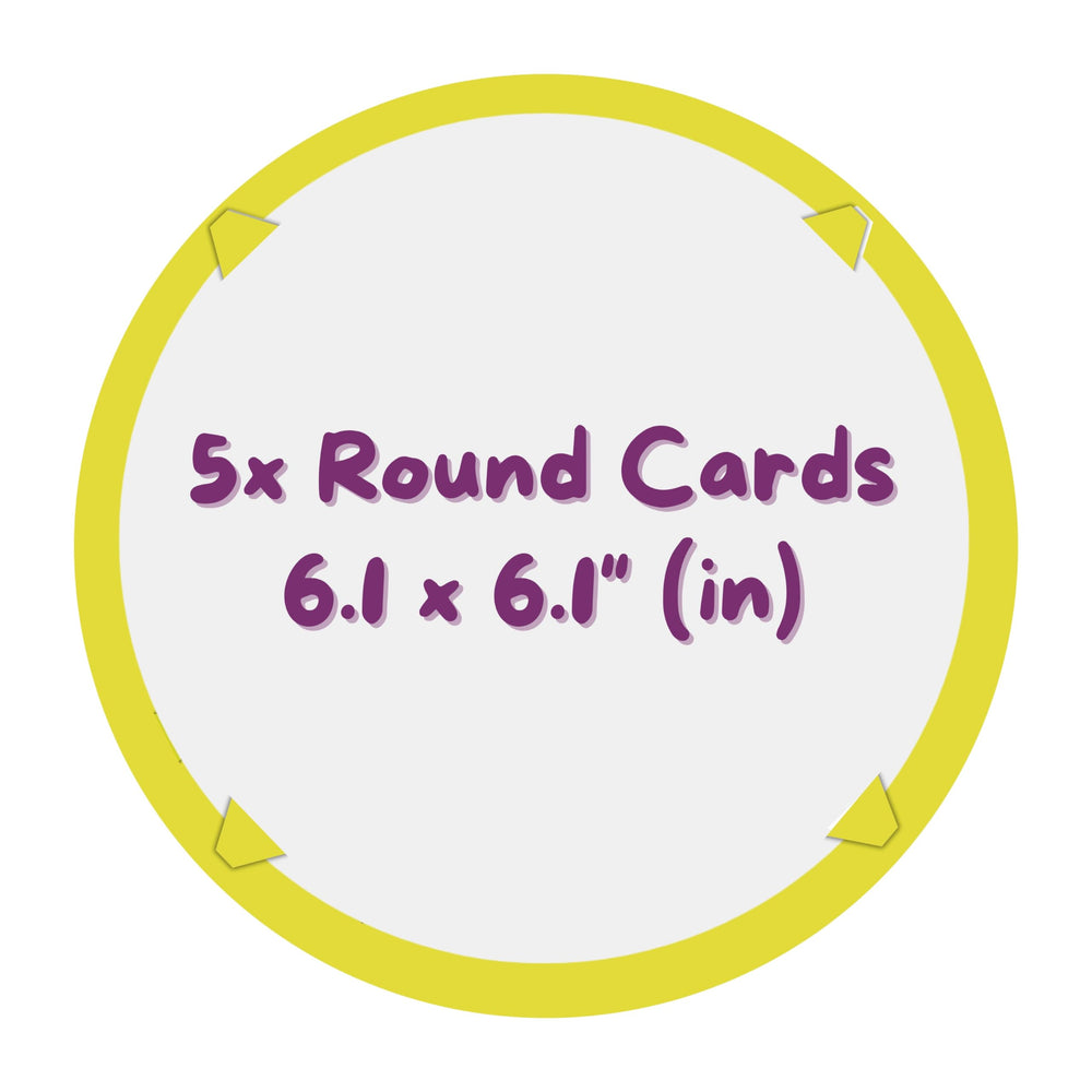 Jovial & Joyful creative-spin setup encourages easy, playful experimentation.