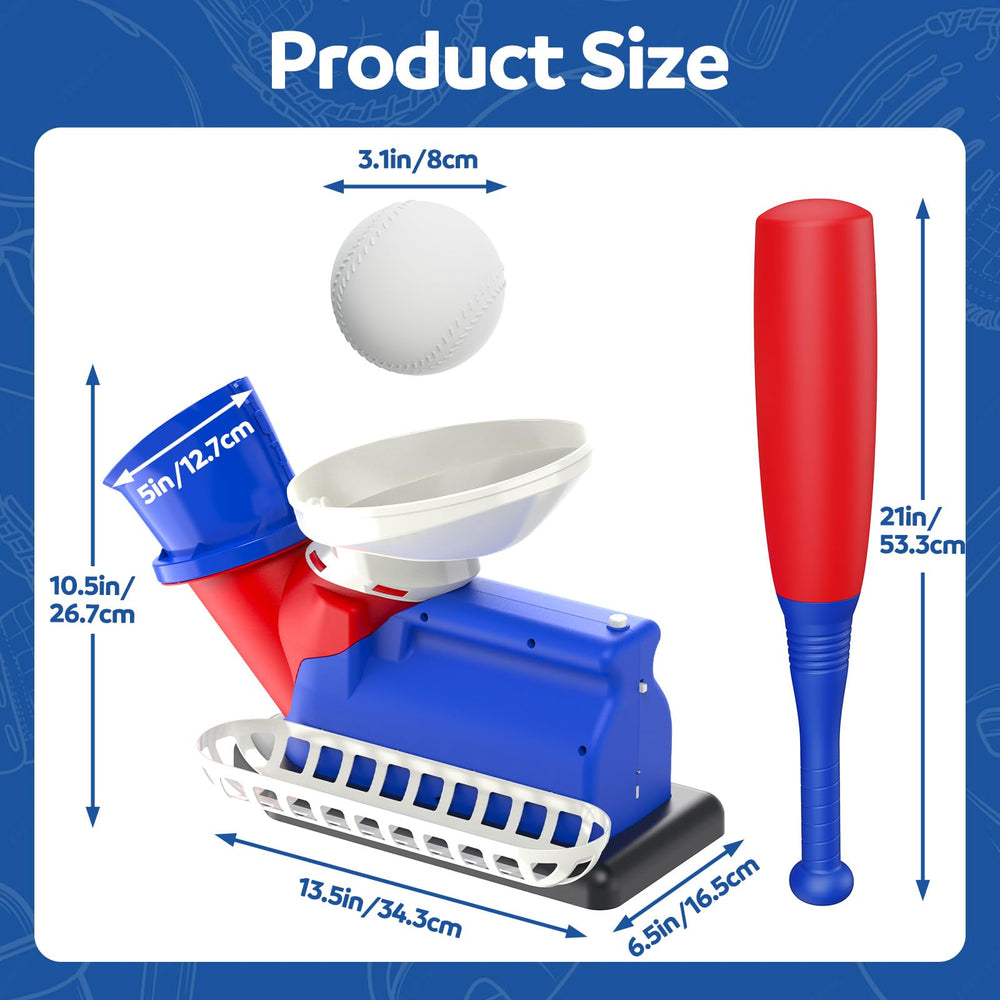 Jovizo sturdy base prevents slipping for accurate pitches