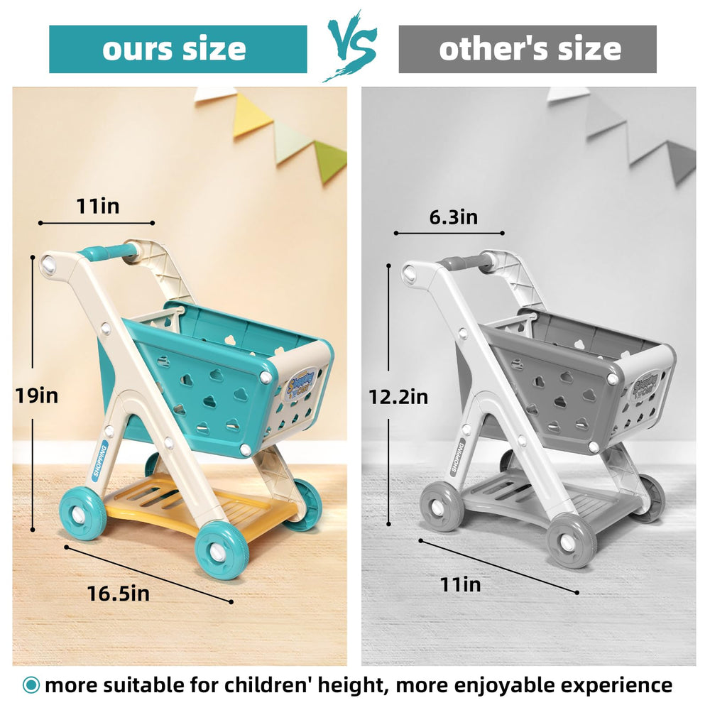 Jovow child-safe cart with rounded edges — comfortable grip for small hands.