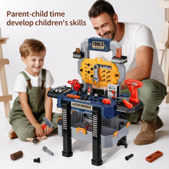 Jovow drill rotates and simulates real drilling sounds for immersive play.