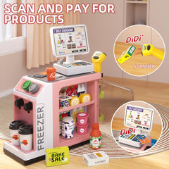 Jovow shopping bag and scanner pair supports role-play retail activities.