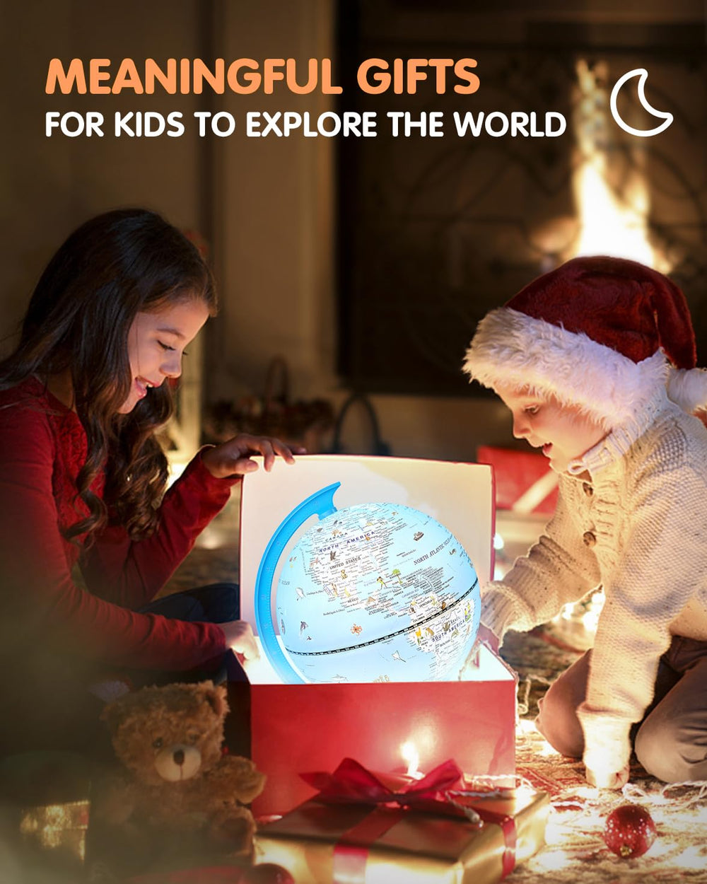 JOWHOL continents and oceans detail map supports classroom geography.
