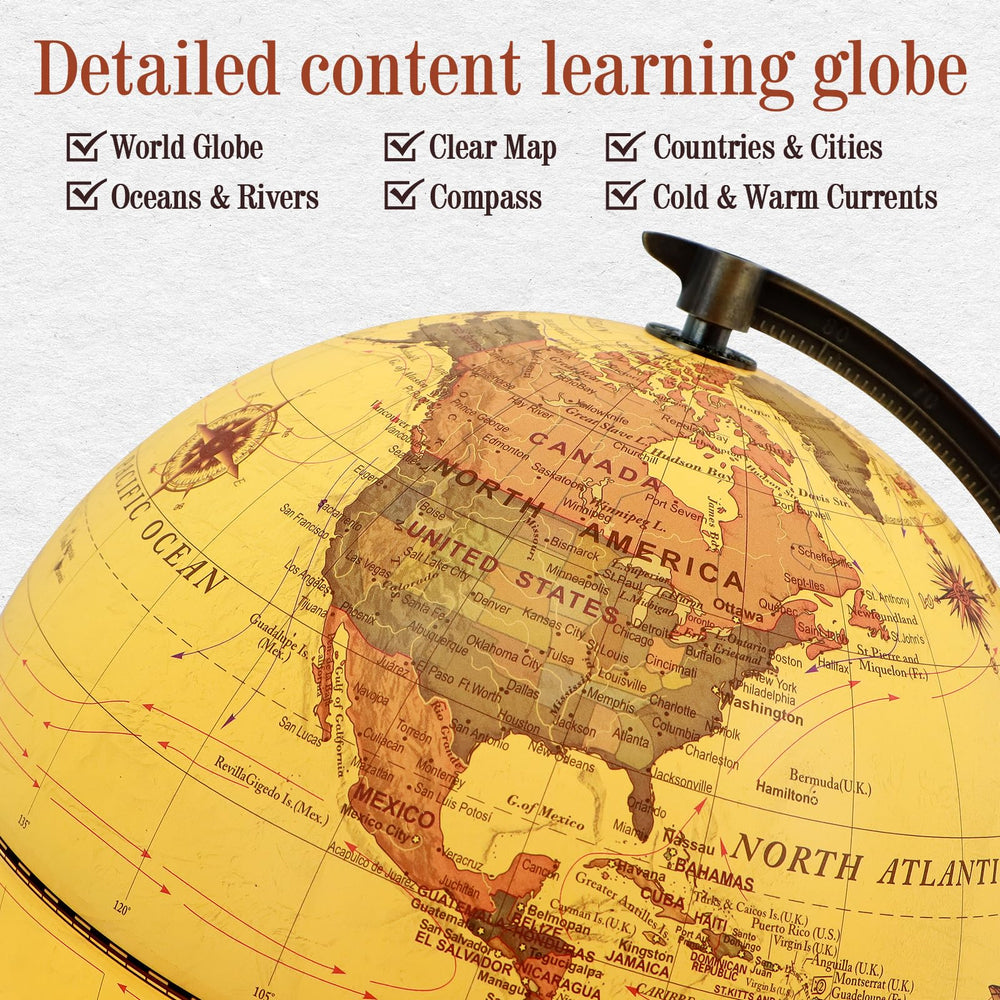JOWHOL night-light globe glows softly for kids' bedtime reading.