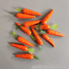 Jowxsx miniature carrots set for dollhouse displays with realistic detail