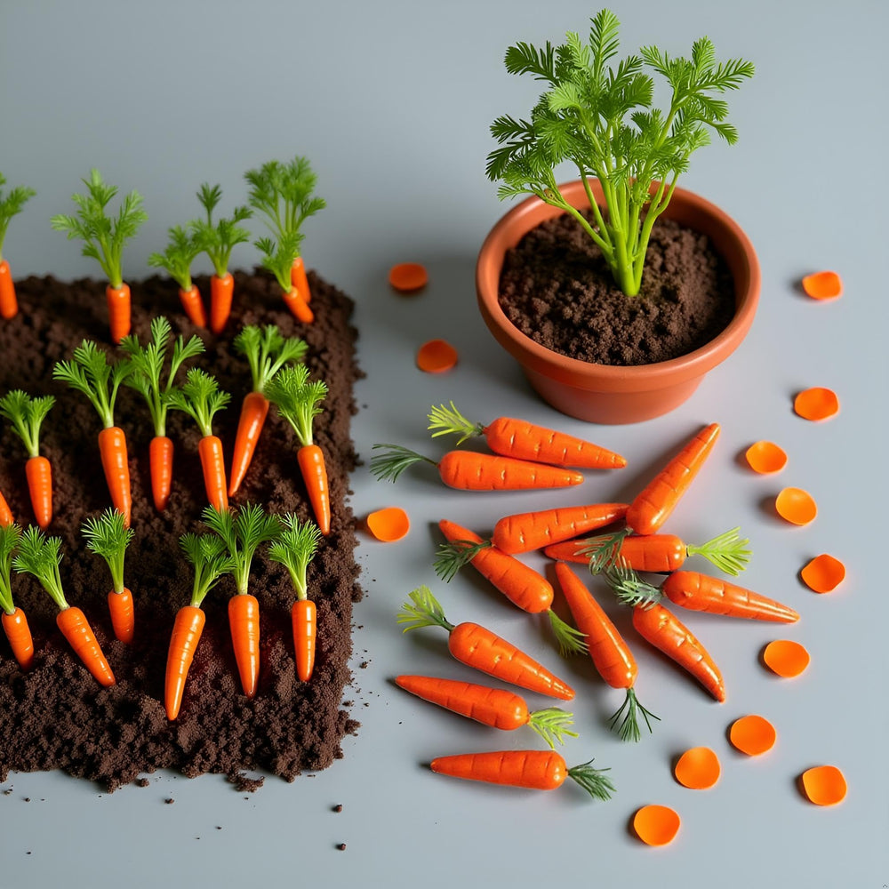 Jowxsx miniature garden carrots for charming displays
