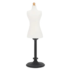 Jowxsx white dress form 1/24 scale for dollhouse displays and dioramas