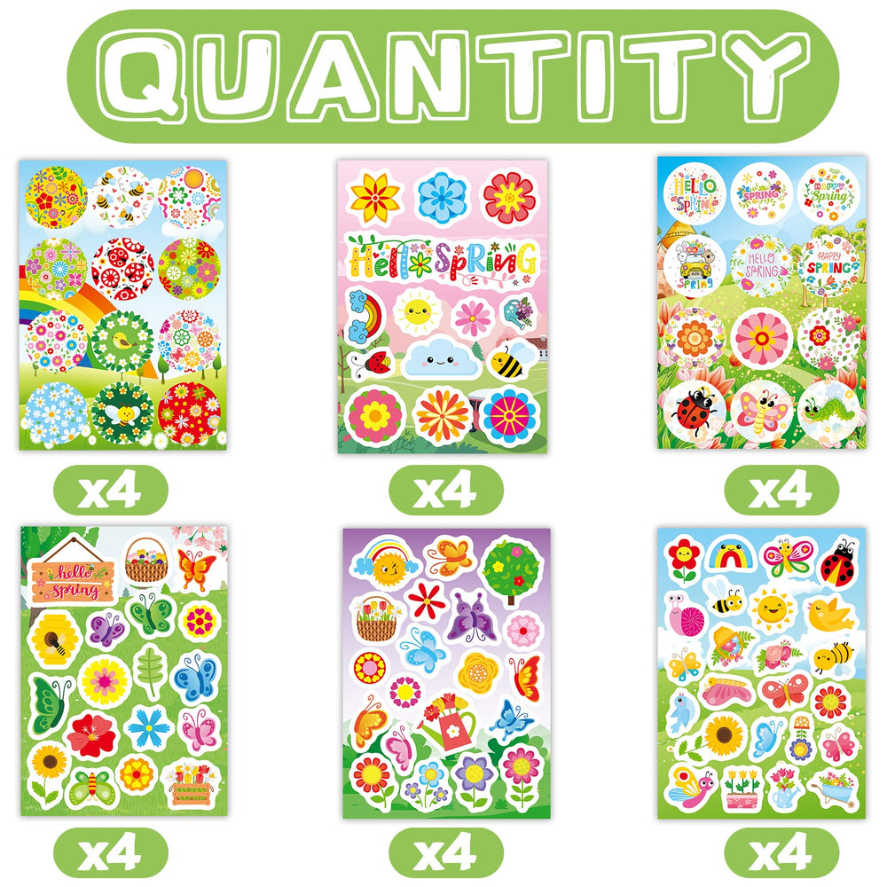 Joy Bang birds and bees stickers enliven notebooks and science displays.