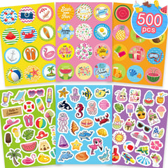 Joy Bang summer stickers featuring ice cream designs for fun crafts.