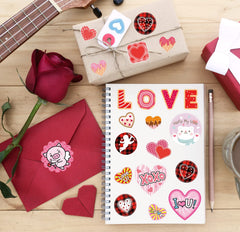 Joy Bang easy-apply stickers peel and stick on smooth surfaces