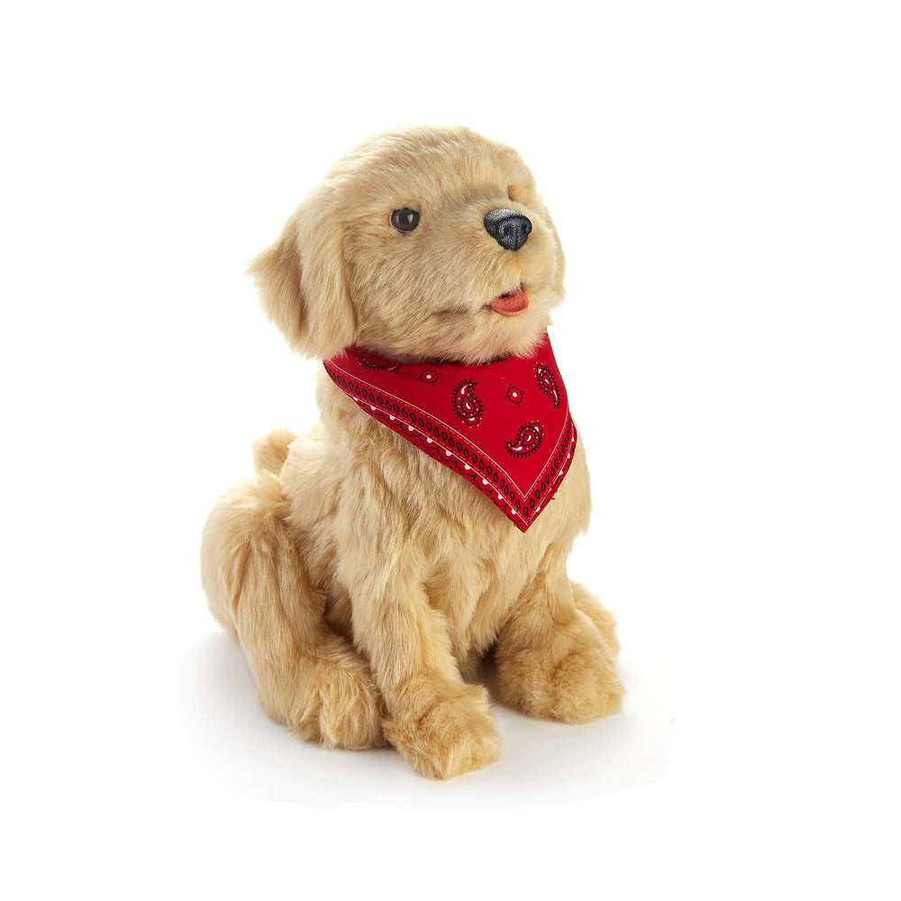 Joy For All Golden Pup batteries included for immediate use.