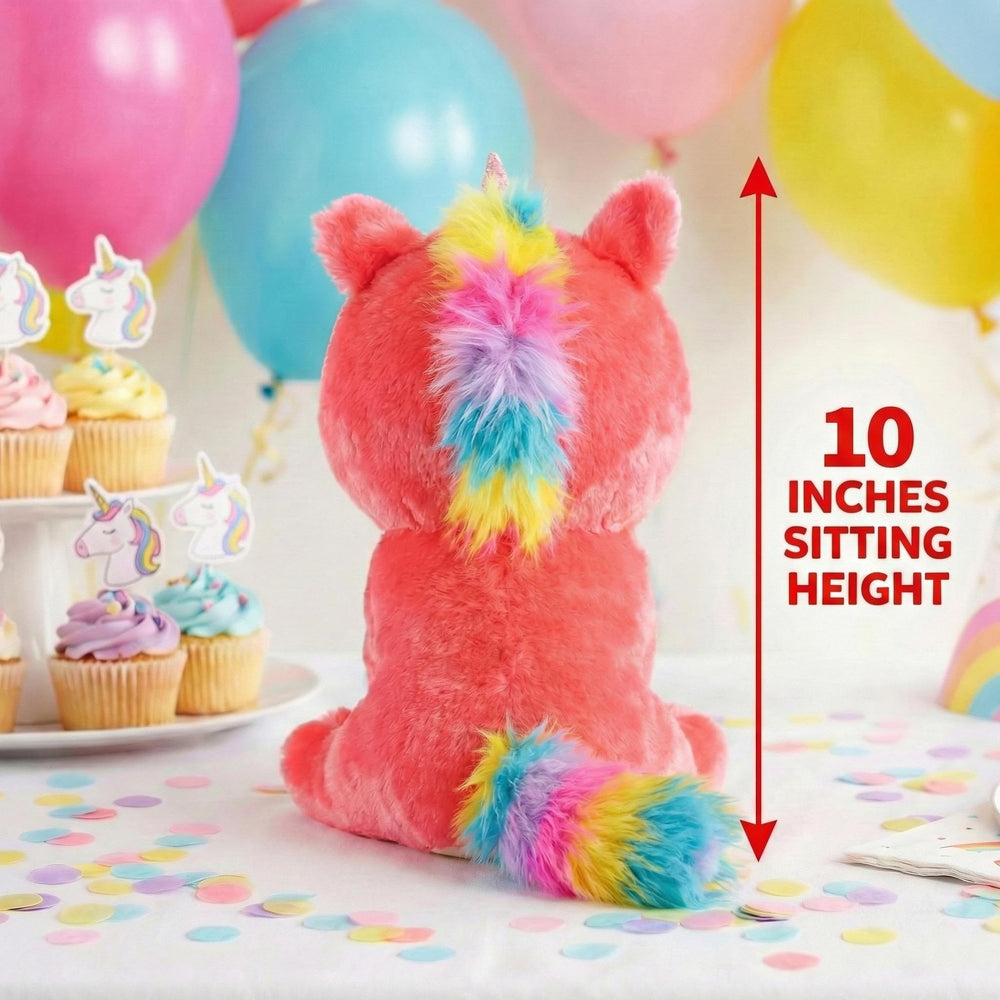 JoyAmigo travel-friendly-plush tucked in a backpack for trips.