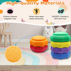 Joybond stepping stones promote color learning through bright hues