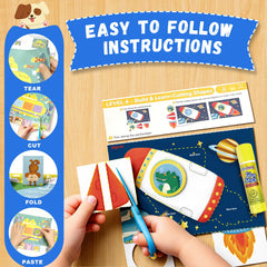 JoyCat 27 activities craft kit unpacked with project ideas