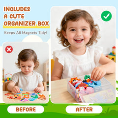 JoyCat magnets provide a versatile classroom or home learning activity.