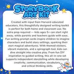 JoyCat Blank Stickers for coloring with markers or watercolors