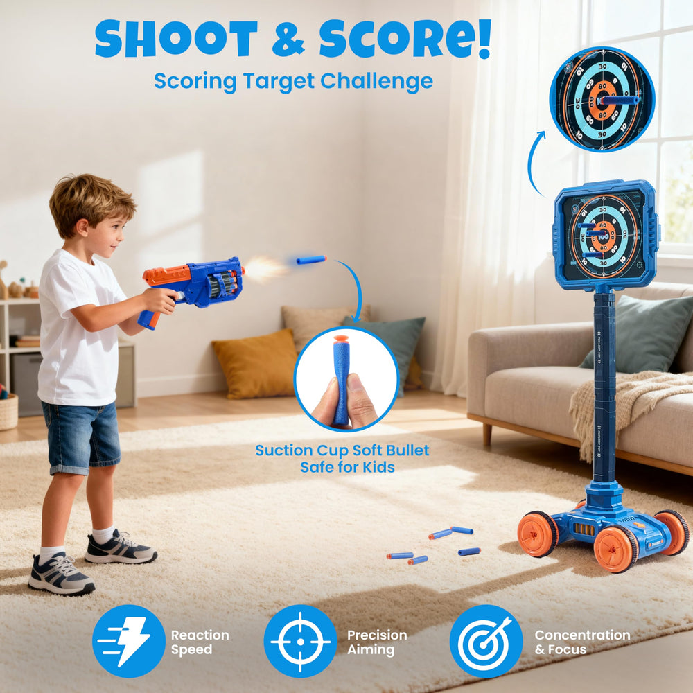JoyCat foam darts ready for soft, kid-friendly shooting sessions