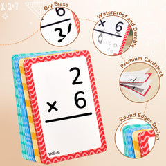 JoyCat durable flash cards: sturdy, reusable for ongoing learning.
