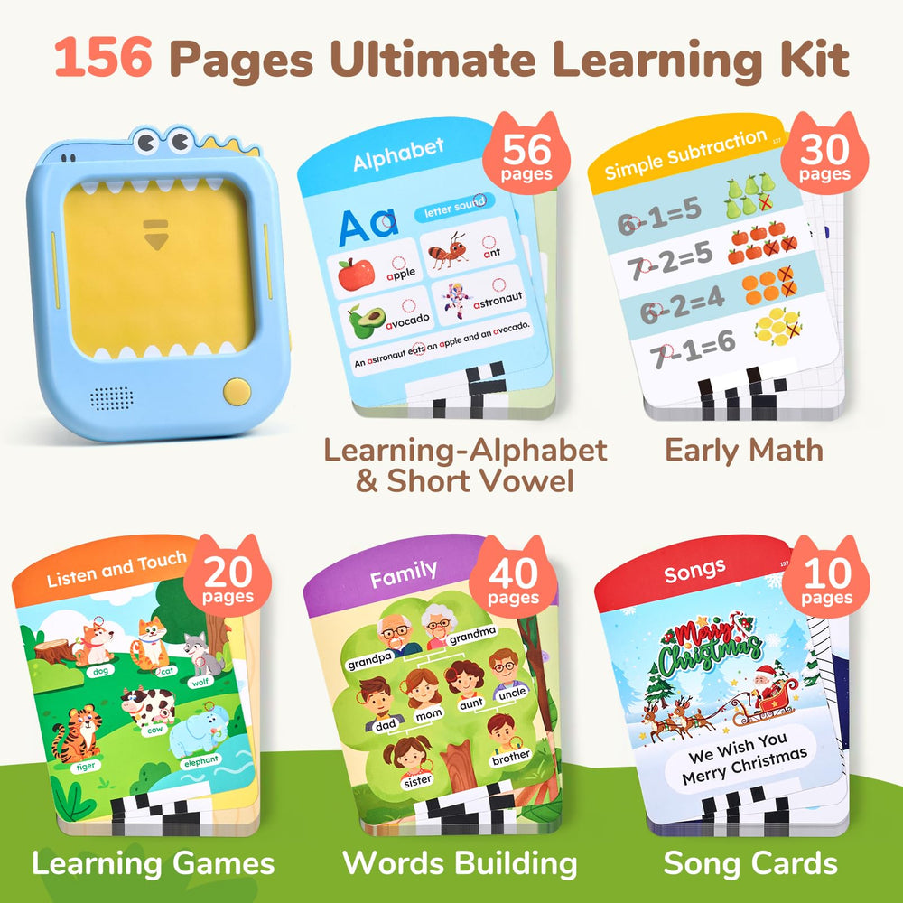 JoyCat flash cards featuring letters and phonics for hands-on practice.