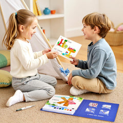 JoyCat alphabet art set encourages imagination and learning through play