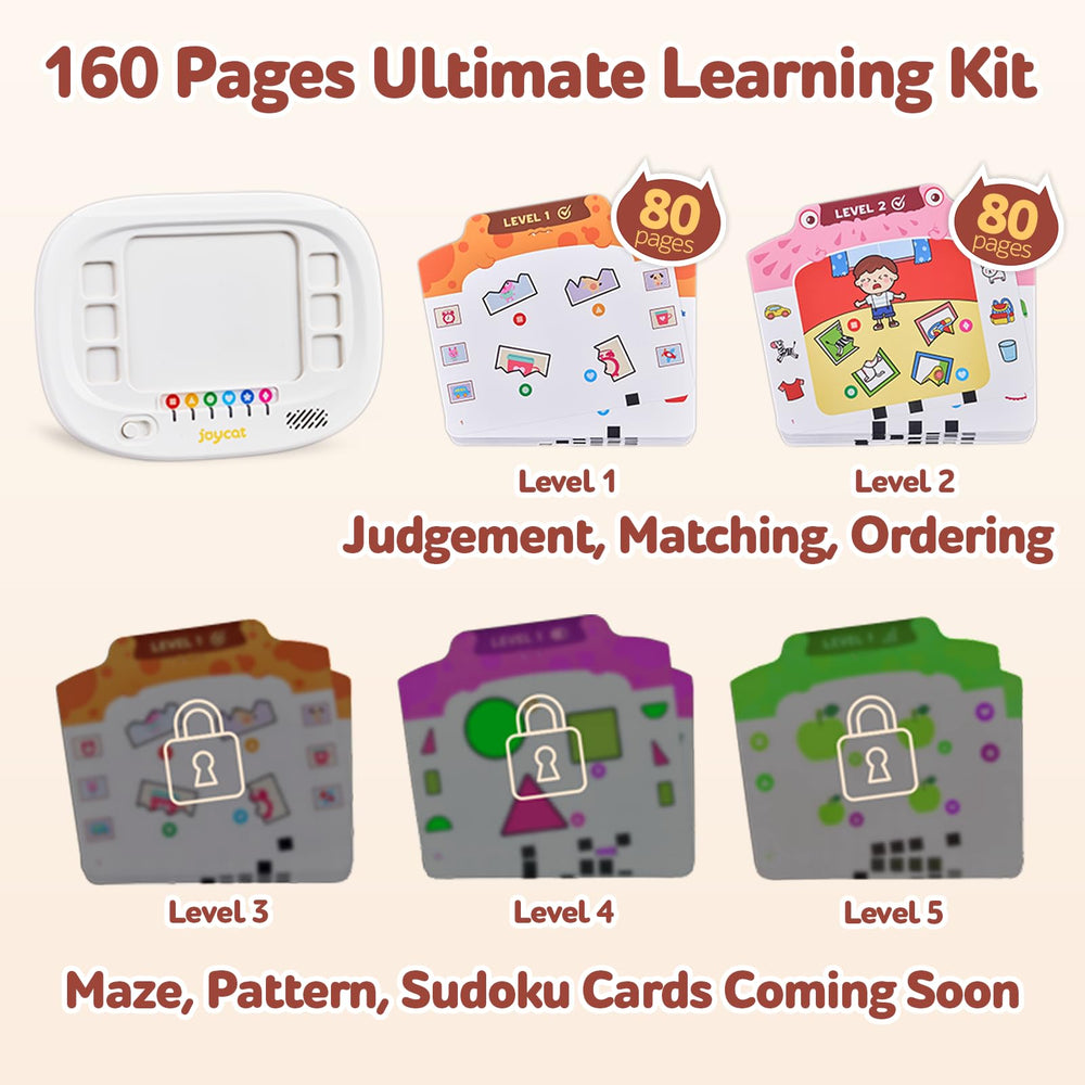 JoyCat Montessori educational toy supports early cognitive growth through hands-on play.