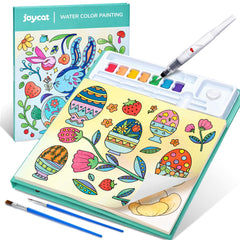 JoyCat paint with water Easter book features bright pages for calm, creative play.