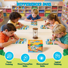 JoyCat reusable puzzle cards for multiple sessions and easy cleanup.