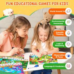 JoyCat Farm Friends mats foster pattern recognition and storytelling for kids 3-5