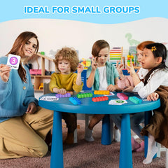 JoyCat sensory-relief tool helps students stay calm during counting and sorting tasks.