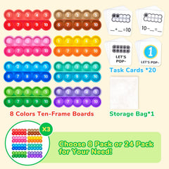 JoyCat set of 20 task cards for engaging classroom practice and review.