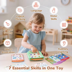 JoyCat themes collage on screen displays 40 plus topics for variety