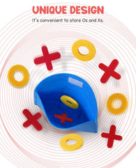 JoyCat Tic Tac Toe durable felt material withstands energetic play.