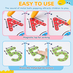 joycat uppercase and lowercase sides support letter recognition and practice