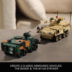 JOYCOLI Boxer 360-degree turret rotation for dynamic battlefield scenarios