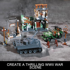 JOYCOLI 30+ weapons and tools for realistic military scenarios