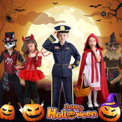Joycover walkie-talkie prop adds interactive play value to the costume.