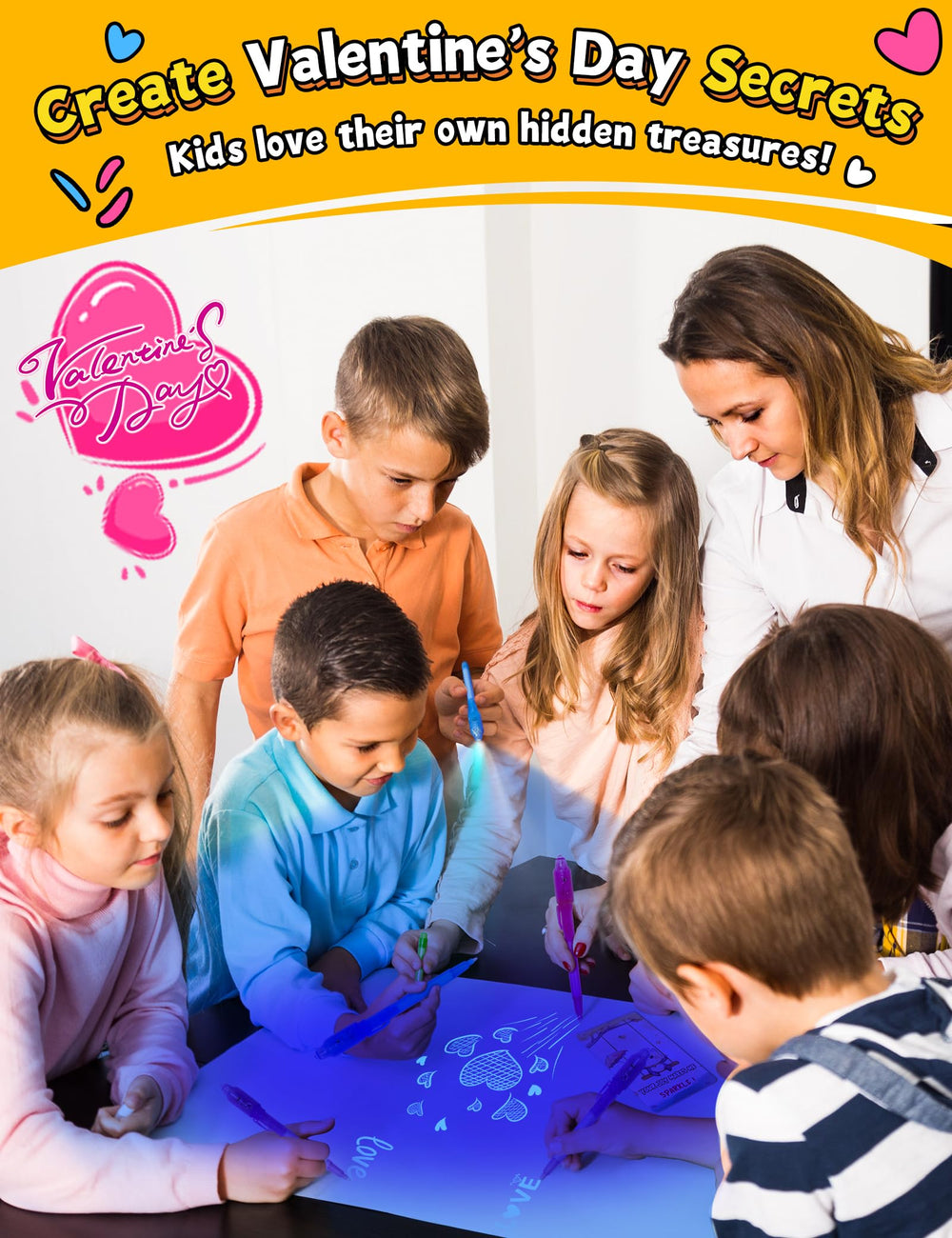 JoyFiesta kids art designs on valentines cards encouraging expression.
