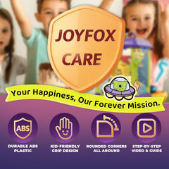 Joyfox kid-friendly controls with knob and joystick