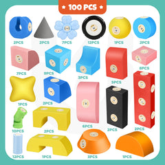 Joyfresh durable EVA foam is easy to clean after playtime.