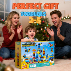 Joyfresh preschool toy promotes cooperative parent-child play and collaboration.