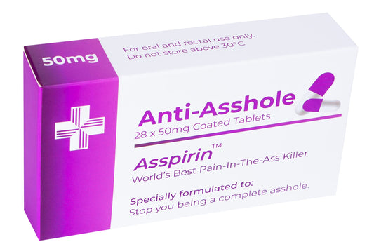 Joyful Clan funny joke pill box prank front view, ideal stocking stuffer.