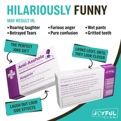 Joyful Clan holiday stocking stuffer prank gift ready to gift.