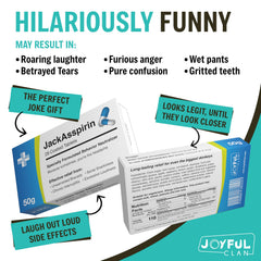 Joyful Clan holiday prank accessory turns gift exchanges into lighthearted moments.