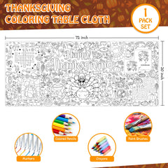 JOYGATHER coloring-area provides generous space for group coloring and sharing supplies