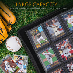 JoyHood top loader binder designed for trading cards and sports cards