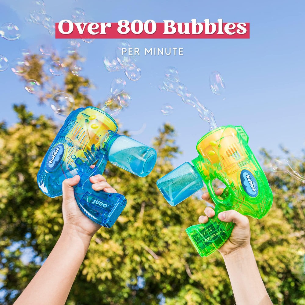 JOYIN 145ml bubble solution bottles highlight spill-free, safe play.