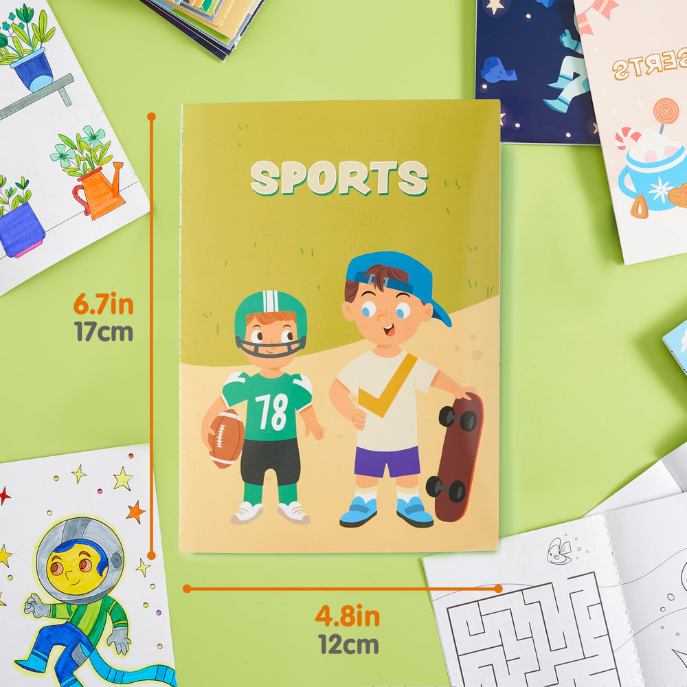 JOYIN 24-pack coloring books featuring mermaids for rainy day activities and rewards