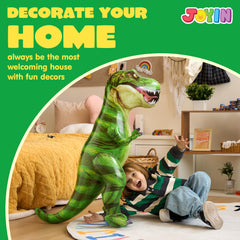 JOYIN 37” T-Rex inflatable party decor ideal as a bold birthday centerpiece