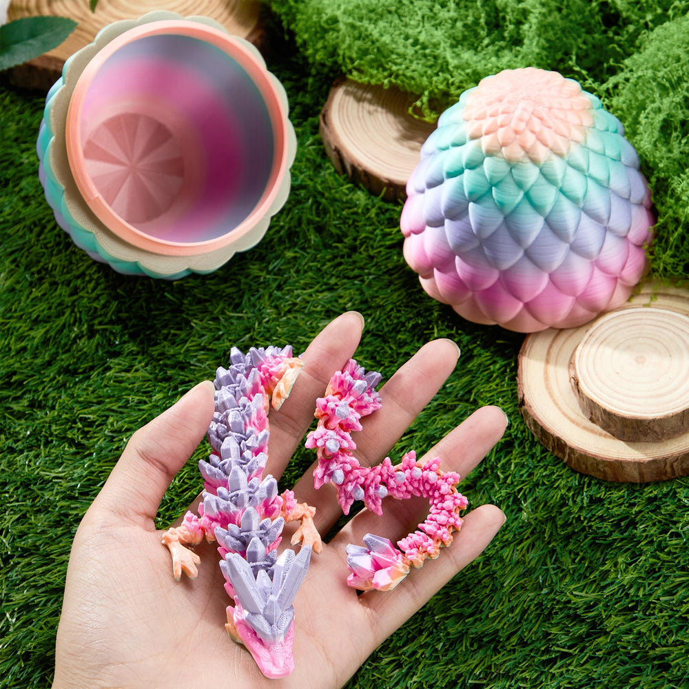 JOYIN 3D-printed egg twist open design for interactive unboxing fun.