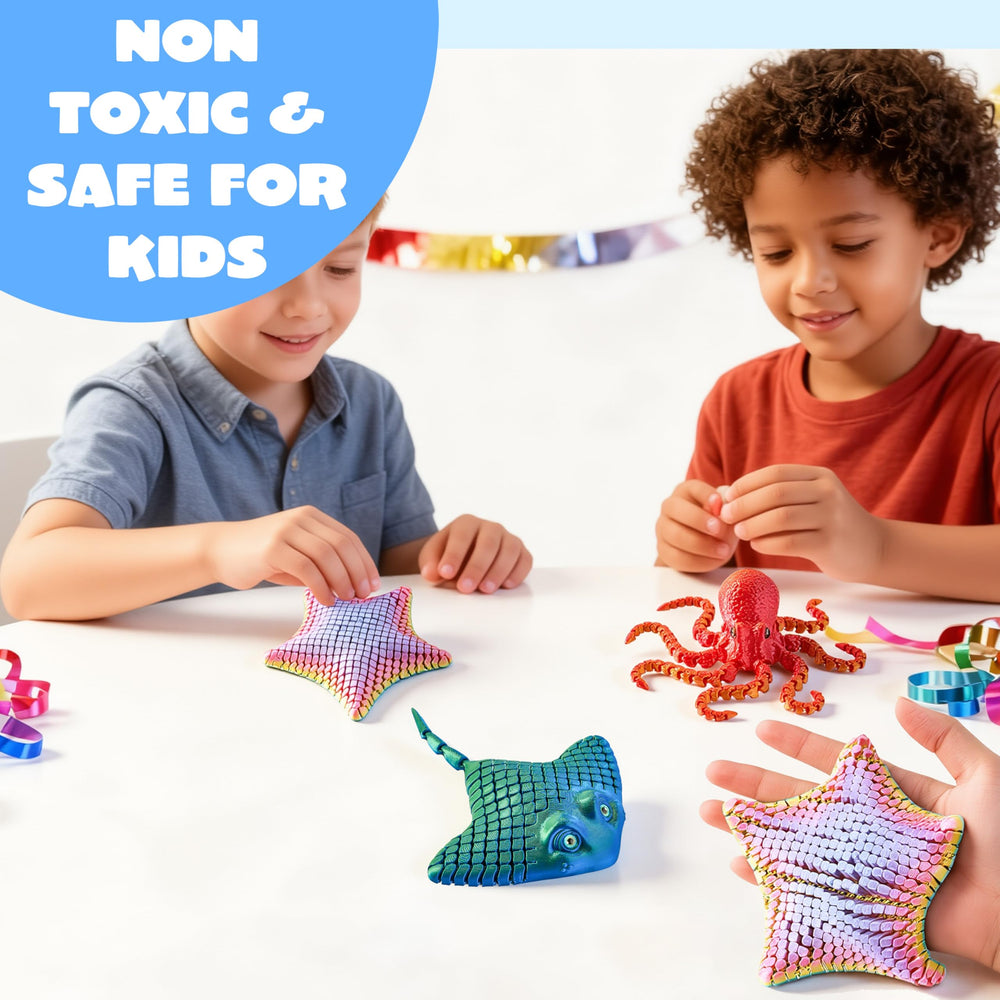 JOYIN 3D starfish fidget with textured surface for sensory feedback.