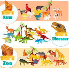JOYIN insects figures set supports sorting and habitat recognition.
